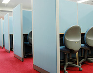 ブース式の教室