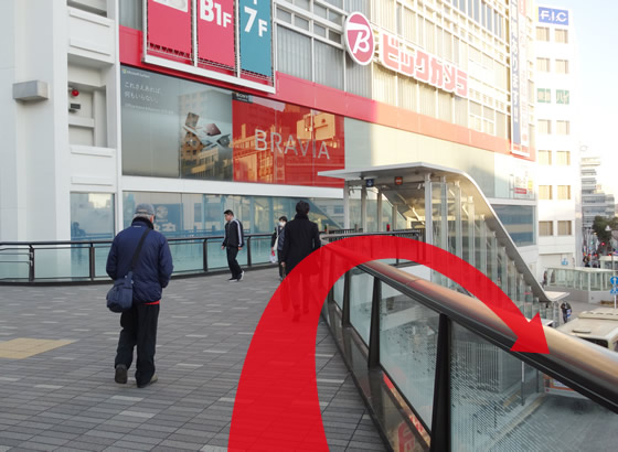 エスカレーター